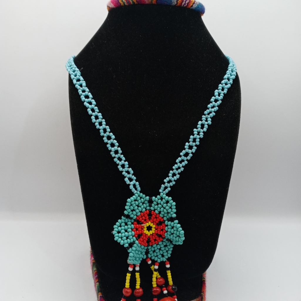Handmade Necklace For Women With Multicolored Beads